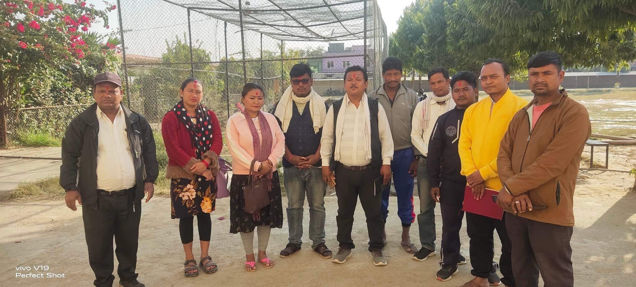 थारु बगियाको अध्यक्षमा मनजीत चौधरी चयन